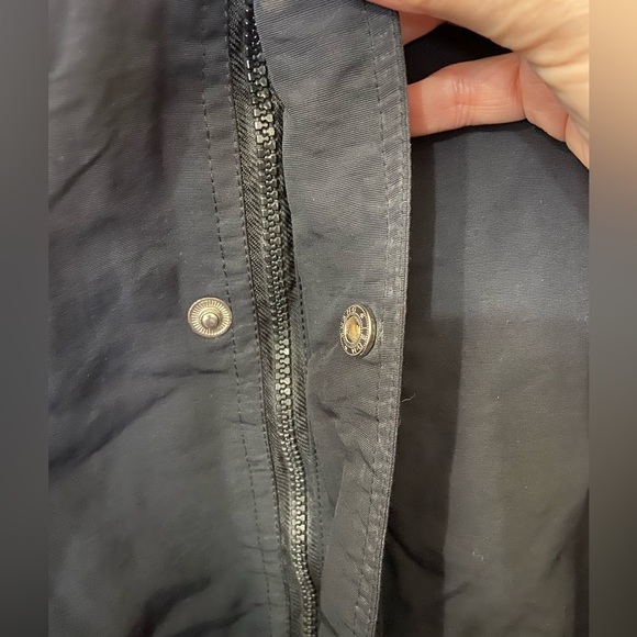 Walt Disney World Mickey Mouse Jacket Navy Blue Nylon Heavy Coat Vintage Sz XL - Picture 4 of 12